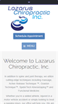 Mobile Screenshot of lazaruschiro.com